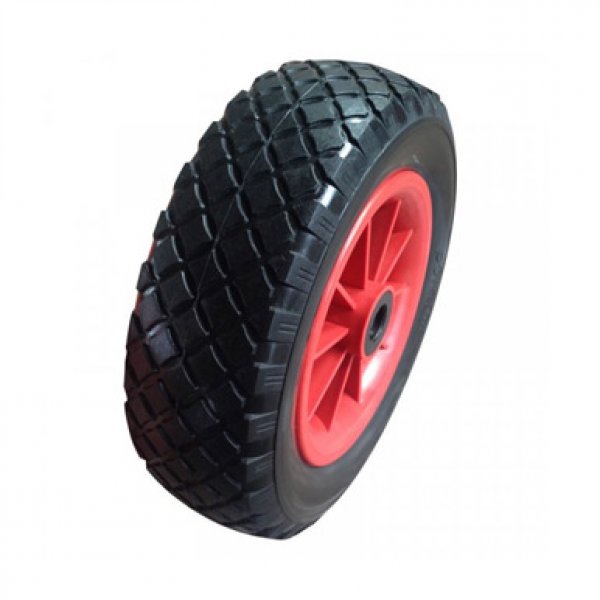 16inch 4.00-8 Pneumatic Rubber Trolley Wheel 04