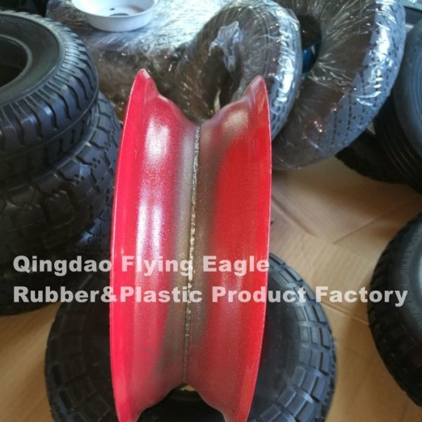 3.25-8 Metal Rim for Rubber Trolley Wheel