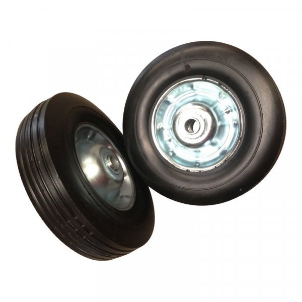 10.5 Inch 10.5"X2" Semi Pneumatic Rubber Wheel