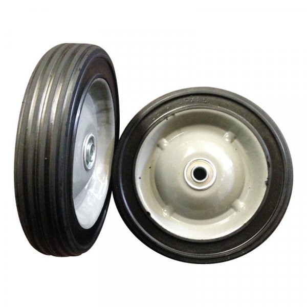 7 Inch 7"X1.5" Semi Pneumatic Rubber Wheel