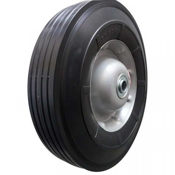 10inch 10"X2.75" Semi-Pneumatic Solid Rubber Wheel