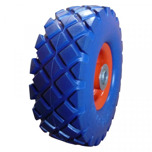 10inch 10"X3.50-4 Flat Free PU Foam Wheel