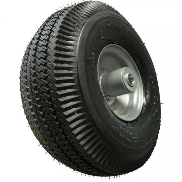 10 Inch 10"X3.50-4 Tubeless Rubber Wheel