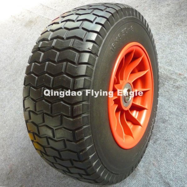 16 Inch 16"X6.50-8 Pneumatic Inflatable Rubber Wheel