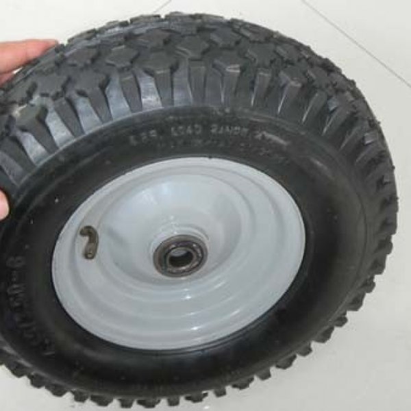 13 Inch 13"X4.00-6 Pneumatic Inflatable Trolley Rubber Wheel